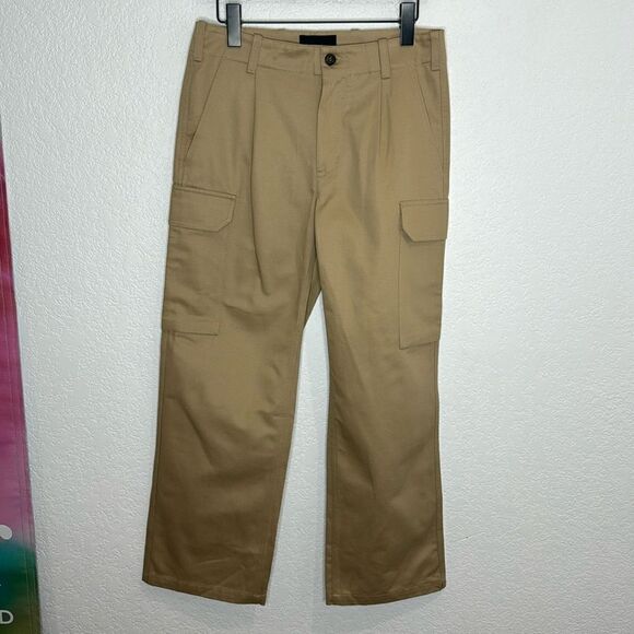 NWT Nili Lotan Yannic Cargo Pant Khaki Size 2 - Picture 2 of 15